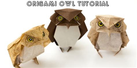 Origami Owl With 18 Instructions Origami