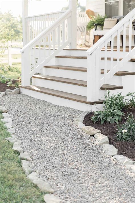 How To Cover Concrete Steps With Wood Farmhouse On Boone