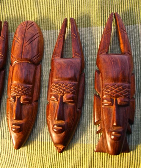 Starr Review Wood Sculptures At A Senegalese Market Art Value And