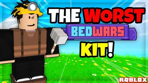 The Worst Kit In Roblox Bedwars Memes Youtube