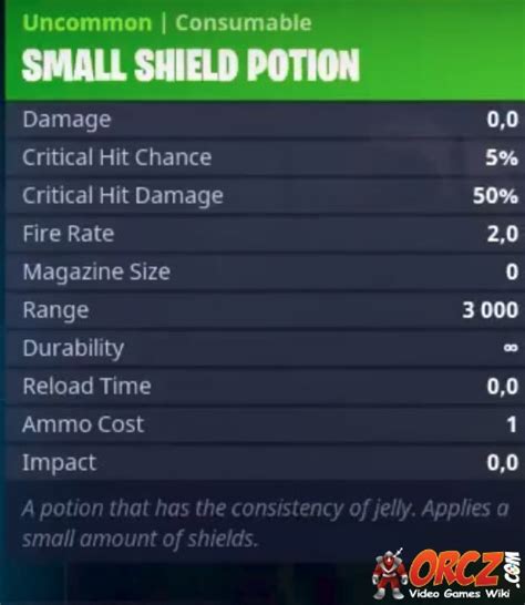 Fortnite Battle Royale Small Shield Potion The Video Games