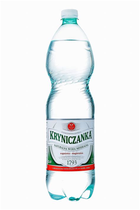 Woda mineralna Kryniczanka 6 x 1,5 l /niskonasycona CO2/ Naturalna Woda ...