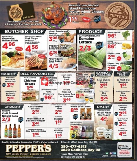 Peppers Foods Canada Flyer Special Offer June 4 June 10 2019 Shopping Canada