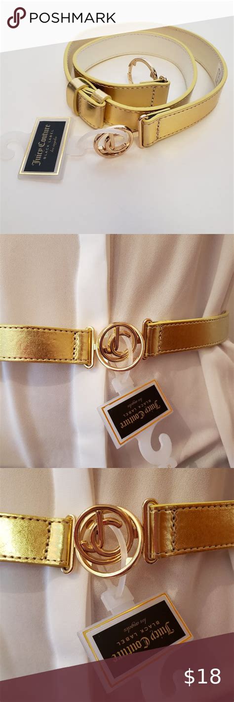 Juicy Couture Gold Belt Nwt Juicy Couture Accessories Juicy Couture