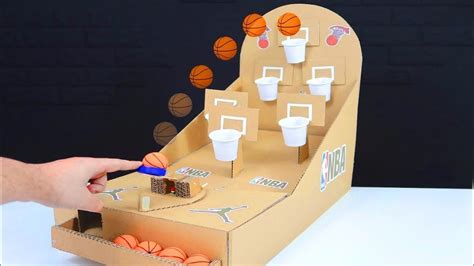 How To Make Nba Basketball Board Game From Cardboard Diy At Home Artofit