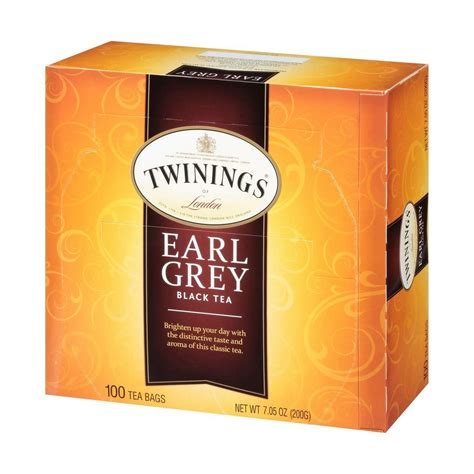 Twinings Of London Earl Grey Black Tea Bags 100 Count 100 Count Pack Of 1