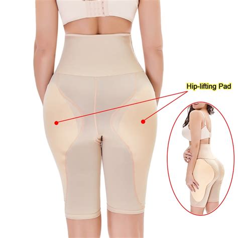 Women 2 Sponge Pads Enhancers Fake Ass Hip Butt Lifter Shapers Control Panties Padded Slimming