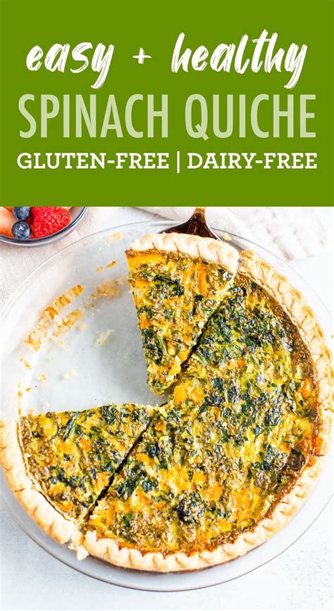 Maybe you would like to learn more about one of these? Dairy-Free Spinach Quiche | Recipe | Recipes, Dairy free, Food