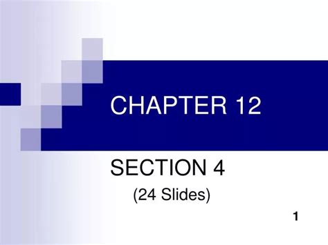 Ppt Chapter 12 Powerpoint Presentation Free Download Id3874956