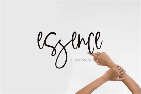 Essence Script | Script Fonts ~ Creative Market