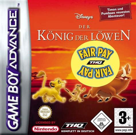 Disneys The Lion King 1 ½ Box Covers Mobygames