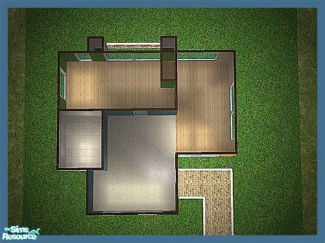 The Sims Resource Modern Starter House