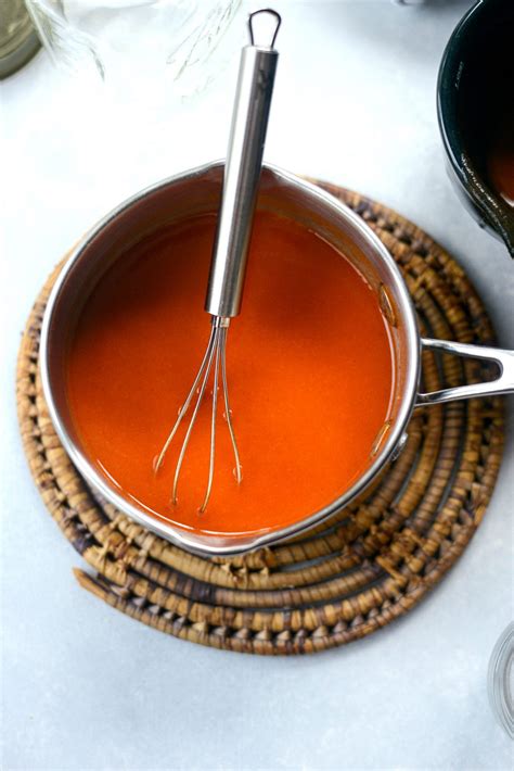 Mix the ingredients together until well combined and then add the black pepper to taste! Homemade Buffalo Wing Sauce - Simply Scratch