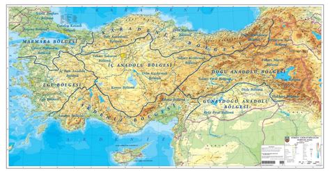 Bu işlem size istediğiniz yeri yakınlaştıracaktır (büyütecektir). Türkiye Fiziki Haritası - Cicicee