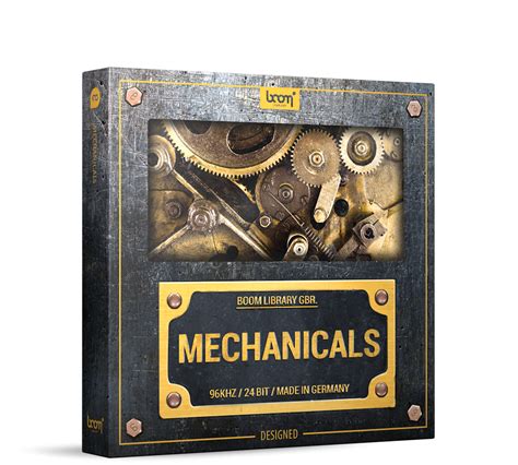 Mechanicals Boom Library Professional Sound Effects