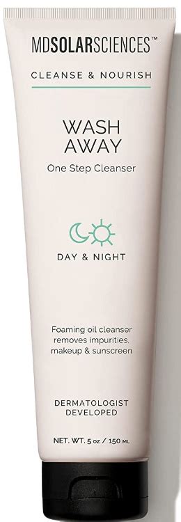 Mdsolarsciences Cleanse And Nourish Wash Away One Step Cleanser Foaming
