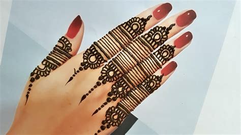 College Style 2 Minute Mehndi Diy Mehandi Design Easy Henna Design