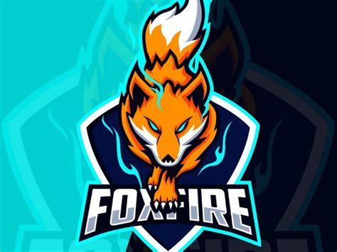 Fox Fire Mascot E Sport Logo Fox Logo Design Animal Logo Fox Logo