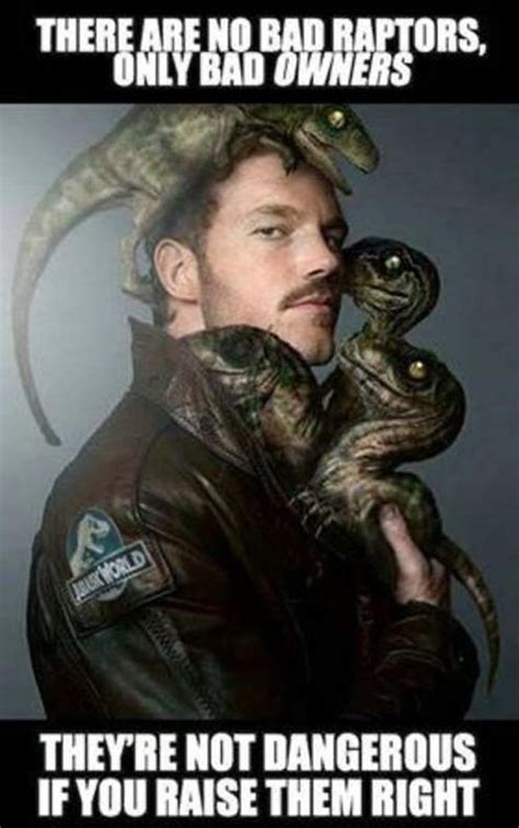 RANDOM MEMES FOR TODAY FunnyFoto Jurassic World Jurassic World Chris Pratt
