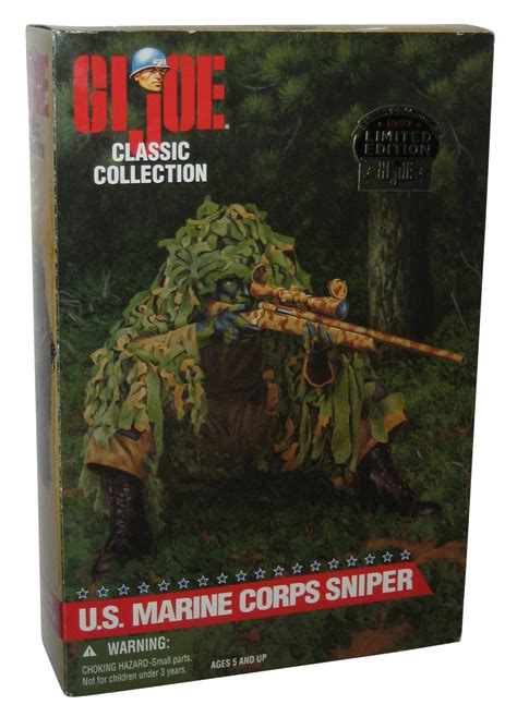 Gi Joe Classic Collection Us Marine Corps Sniper 12 Inch 1997