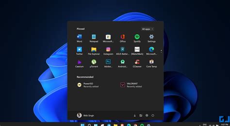 Windows 11 Desktop Dark Mode