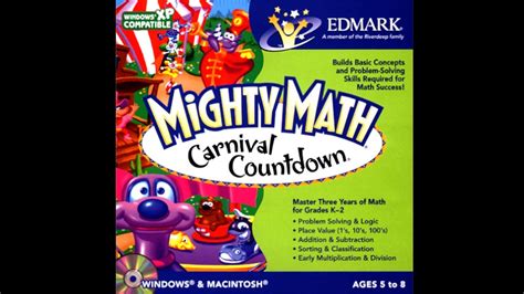 Mighty Math Carnival Countdown 1996 Pc Windows Longplay Youtube
