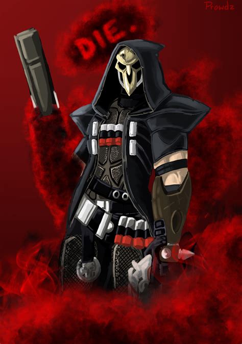 Overwatch Reaper By Prowdz On Deviantart