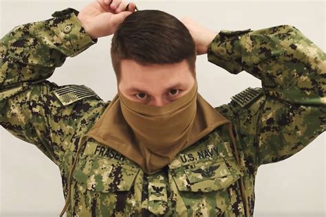 I compiled this roundup of easy face mask patterns for you so you don't have to go searching the entire internet. DIY T-Shirt Masks and Balaclavas: Military Services Release Face-Covering Guidance | Military.com