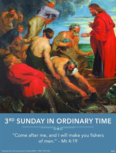 Rd Sunday In Ordinary Time All Saints Parish