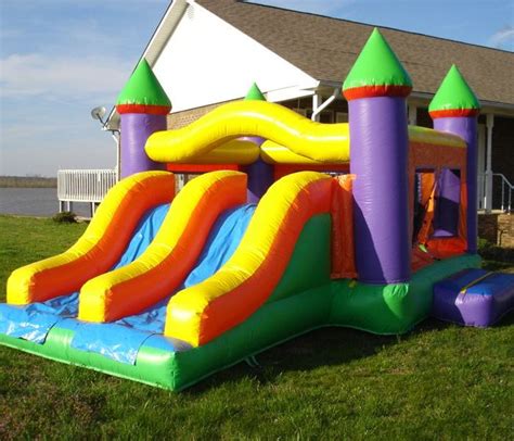 Kids table and chairs rental. Deluxe Kids Castle Combo - Party Rental Professional ...