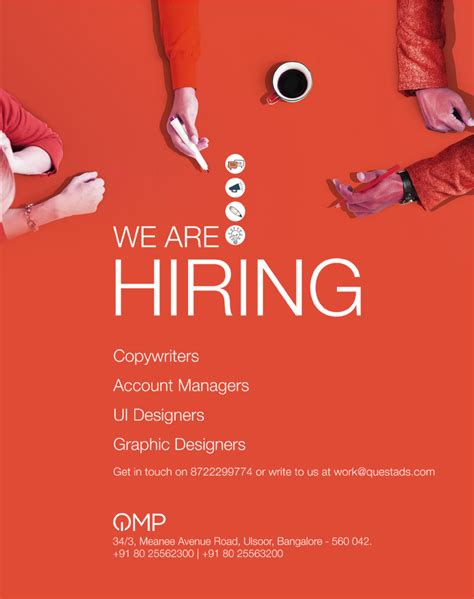 like the graphic conveys co working concepts recruitment poster design graphic design