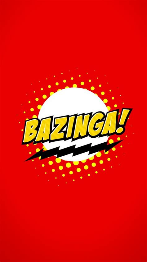 Bazinga Logo Sheldon Cooper Iphone 6 Wallpaper Hd Free Download Iphonewalls