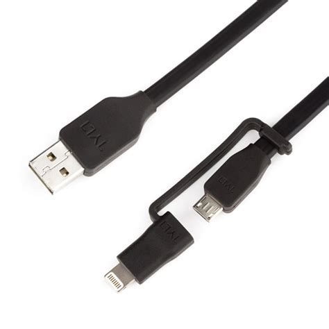 Tylt Flip Duo Charge And Sync Lightning And Microusb кабел 2в1 за Apple