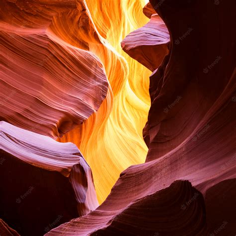 Premium Photo Upper Antelope Canyon In Arizona