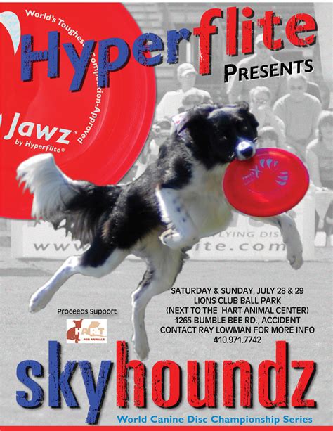 Skyhoundz World Canine Disc Championship Series — Hart For Animals
