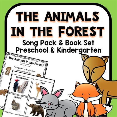 Forest Animals Preschool Circle Time Song And Activities Preschool