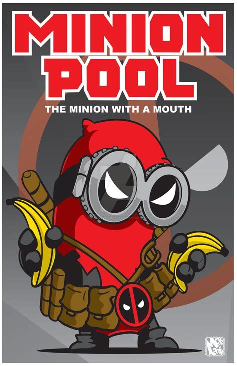 Deadpool Fan Art Minion Deadpool By Cuddleswithcats The 5