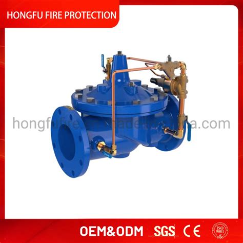 Ductile Iron Water Control Valve Pressure Reduce Valve System China