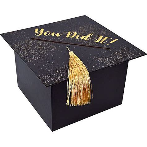 Download Graduation Card Boxes - Graduation Card Box Ideas | Party City (With images) | Graduation card ...