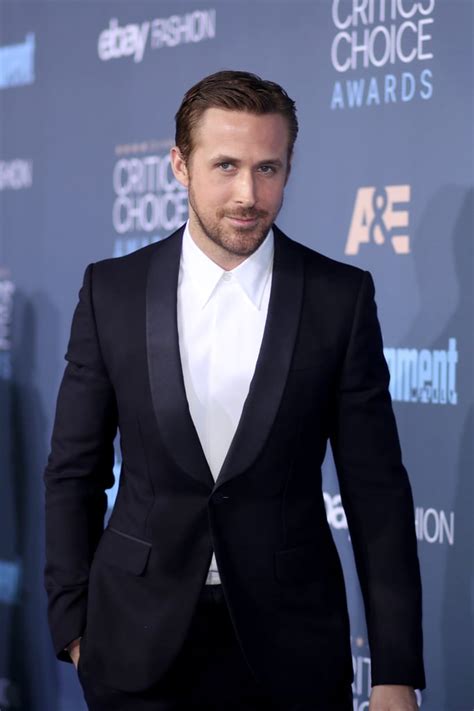Ryan Gosling At 2017 Critics Choice Awards Pictures Popsugar Celebrity Australia