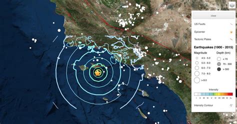 Earthquakes today brings you the world's recent and latest earthquakes. A Magnitude 5.3 Earthquake Hit Los Angeles, California Today: The Strongest In Years