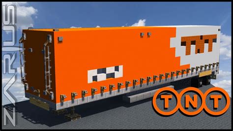 Minecraft Vehicle Tutorial How To Build Tnt Express Shipping Truck