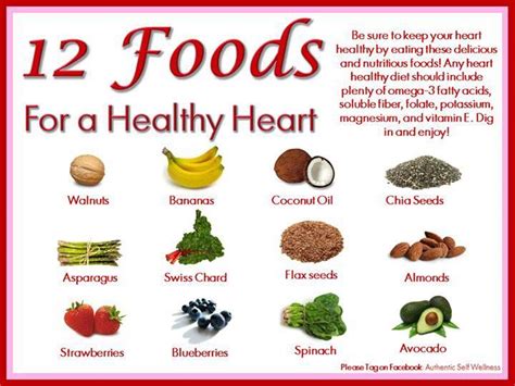 12 Foods For The Heart The Heart Is One Of The Most Important Organs