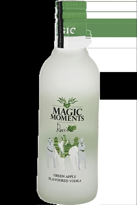 Buy Magic Moments Green Apple Flavoured Vodka Available In 180 Ml375