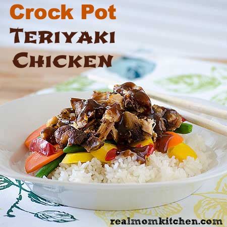 It's one of my all time favorites. Crock Pot Teriyaki Chicken | Real Mom Kitchen