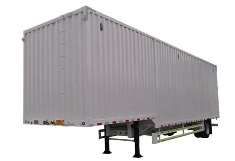 China Enclosed Semi Trailer Manufacturers Suppliers Factory