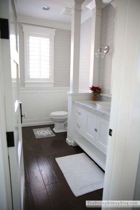 Bathroom Dark Wood Vanity Half Baths 21 Ideas White Bathroom