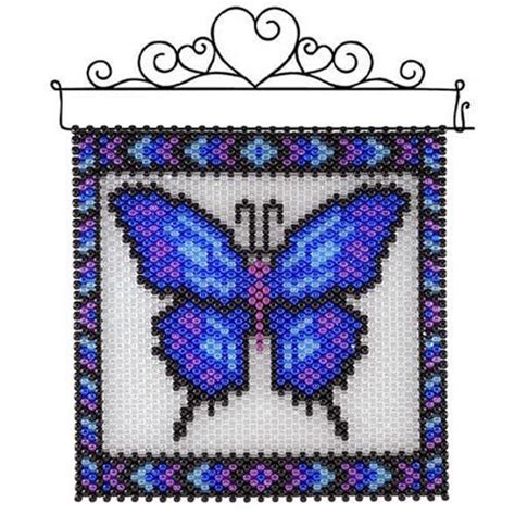 Beaded Banners By Alicia Waldrup On Bead Woven Butterflies And Bugs