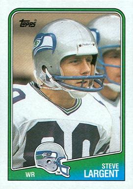 Fans of america's most popular sport will love browsing the nfl shop at hsn. 1988 Topps Steve Largent #135 Football Card Value Price Guide