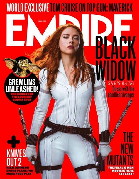 Scarlett Johansson Black Widow New Poster Celebmafia